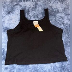 PINK Victoria's Secret Black Tank Top